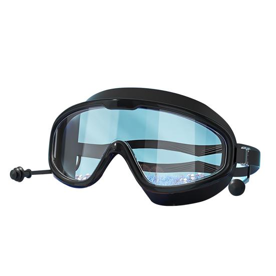Очки для плавания для взрослых, противотуманные очки для бассейна, прозрачные, не протекающие очки для плавания для взрослых и подростков