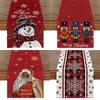 Merry Christmas Xmas Tablecloth Printed Table Cover New Year Table Flag  Home Party Decor