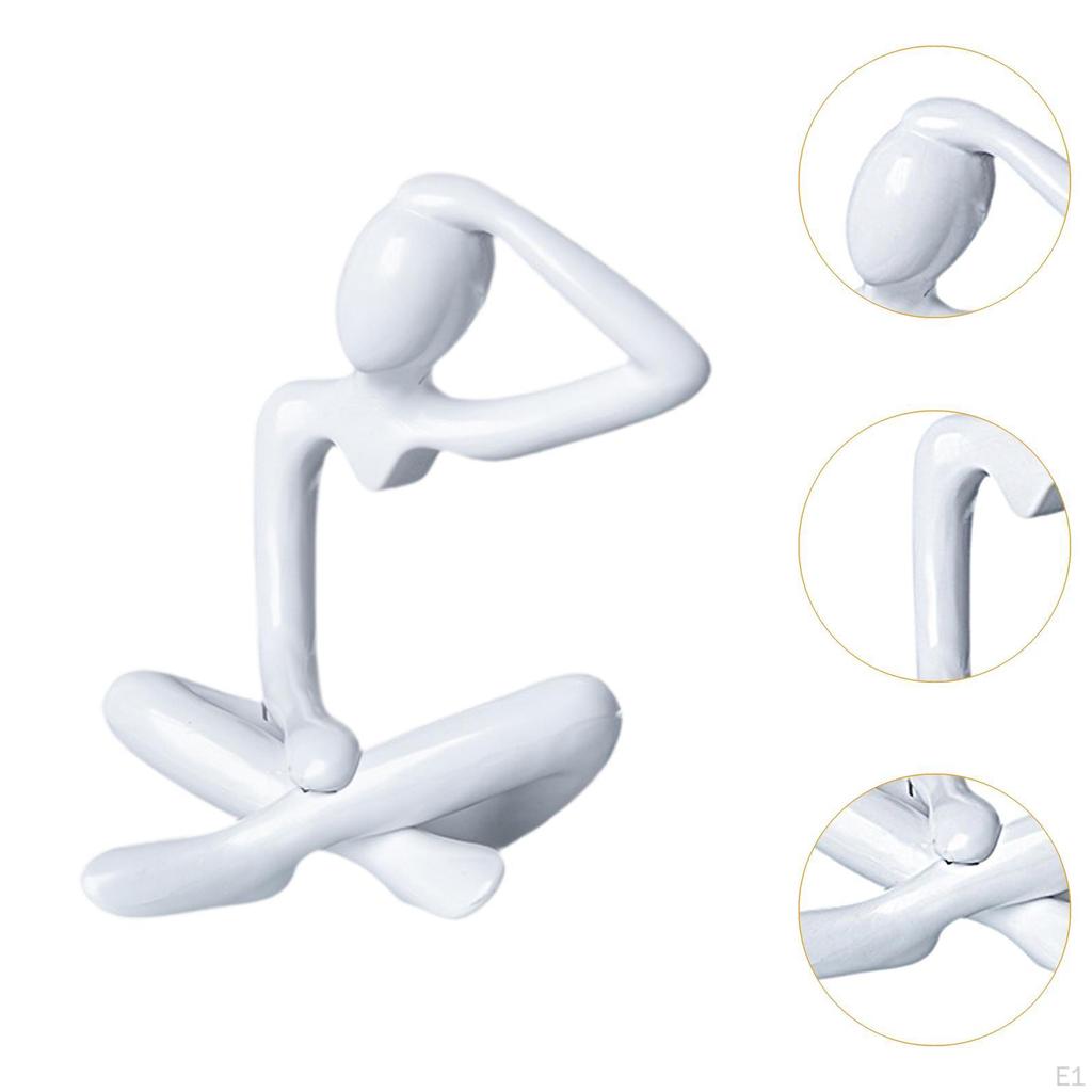 Мыслитель Абстрактная статуя Коллекция декоративных фигурок Новинка Простая современная скульптура Настольная