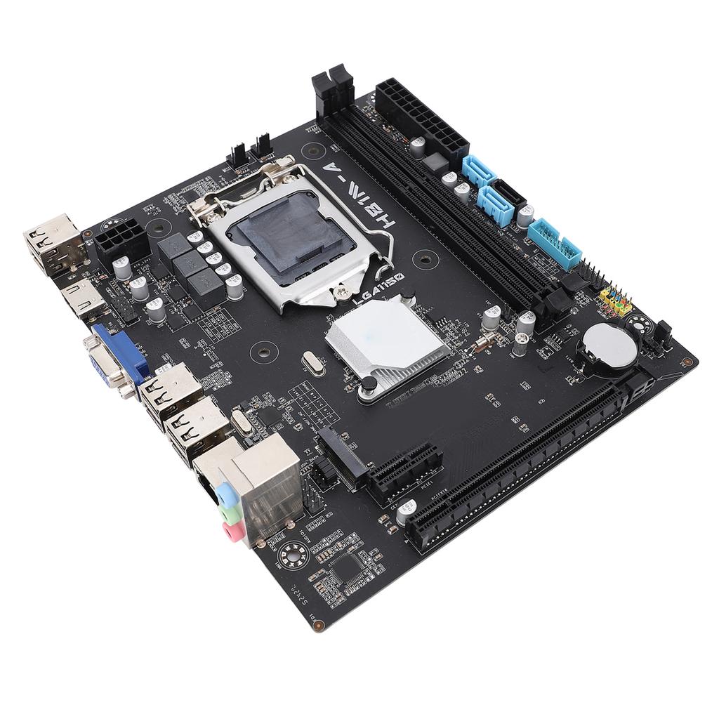 H81M Материнская плата для майнинга для LGA1150 ATX DDR3 Serial ATA3.0 M.2 NVME 1920x1080 60 Гц PCIE 2.0x16 Игровая материнская плата для