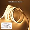 Dimmable Neon COB LED Strip 220V Dimmer Switch Power Kit Super Bright 288LED/m Waterproof Neon Linear Lighting 3000K 4000K 6000K