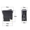 Car Truck Motorcycle Boat Headlight Switch Button On Off Control Modification High Beam,Low Beam Turn Off Three Gear Switch Switches4