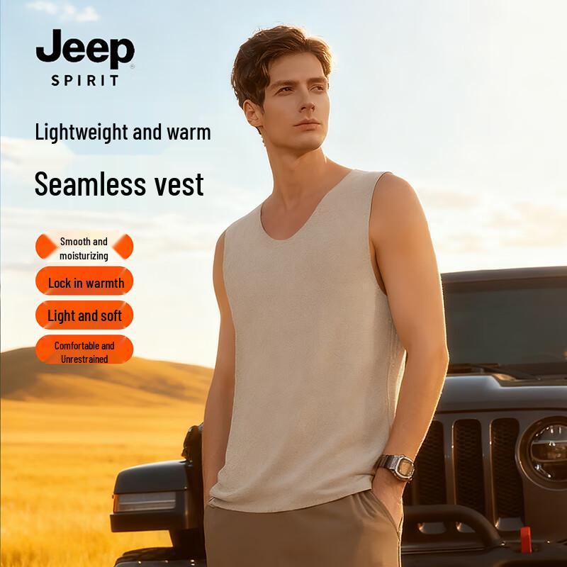 Мужской зимний теплый флисовый жилет JEEP SPIRIT