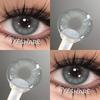 Eyeshare 1 Pair Serbia Contact Lenses for Eyes Gray Pupils Natural Big Black Eyes Contacts Beauty Makeup Soft Cosmetics