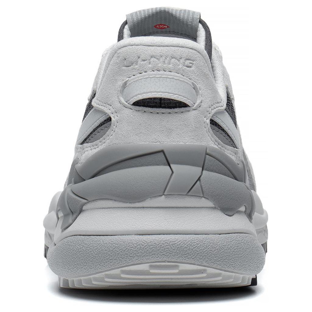 Li Ning Origin CF Tracing Износостойкие Дышащие Низкие Спортивные Повседневные Кроссовки Женские Серый Черный AGCT172-3