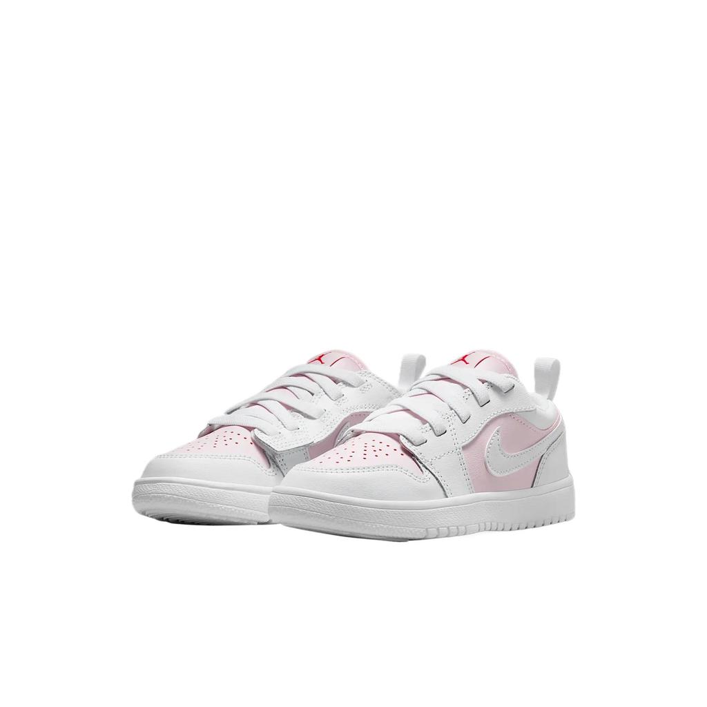 Кроссовки Air Jordan 1 Low ALT PS Pink Foam Kids Fire-Red White DR9748-608