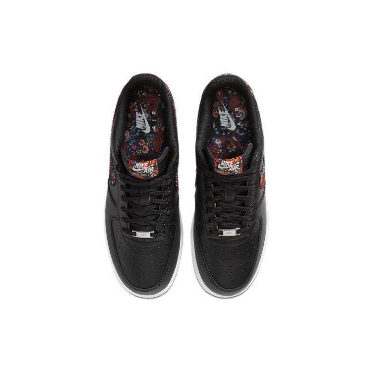Nike Air Force 1 Low Черный Цветочный CZ7933-001