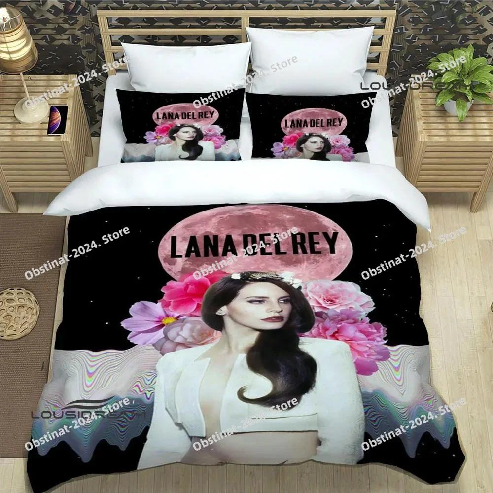 Постельное белье с принтом Lana Del Rey с наволочкой, мягкое одеяло, мягкое покрывало на односпальную, двуспальную, queen, super king-size размеры, роскошный подарок на день рождения