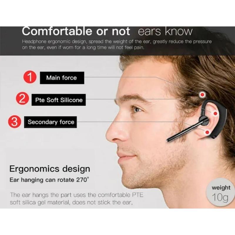 1PACK беспроводная Bluetooth-гарнитура стереонаушники спортивные свободные руки универсальные мужские и женские подарки