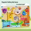Children's Wooden Educational Color Sorting Maze Toy