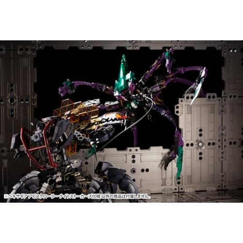 Kotobukiya Hexa Gear Abyss Crawler Night Stalkers Version, 1/24 Scale Plastic Model, Approximately 150mm Long