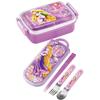 Skater Kids' Lunch Box, Single Tier, 450ml, Domed Design, Disney Tangled, 24-Inch, Antibacterial, Made in Japan (RBF3ANAG-A)