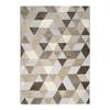 Modern Living Room Rug Brown, Beige Grey 120x170
