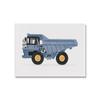 Construction Vehicles Watercolor Art Canvas Painting Kids Room Decor Dump Truck Digger Bulldozer Posters and Prints Boys Gift No Frame