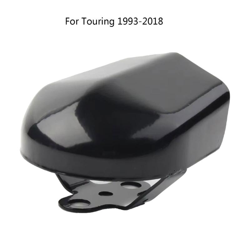 Motorcycle Horn Cover for FLHR FLHX 1993-2018 Replacement Chrome Horn Cover Motorbike Modification Accessories
