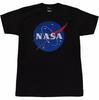 Мужская футболка NASA Классический логотип 100% Хлопок Топы