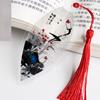 Ancient Chinese Landscape Painting Bookmark Beautiful Beautiful Leaf Vein Bookmark Gift To Classmates and Friends