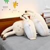 New Creative Razor Clam Pillow for Girls Sleeping Side Legs Long Dolls On The Bed with Pillow Plush Toys