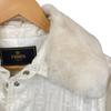 FENDI Zucca coat white Women 44 used