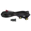 DC12V Fog Light Wiring Harness Kit H11 Wiring Connector with 40A Relay ON Off Switch Replacement