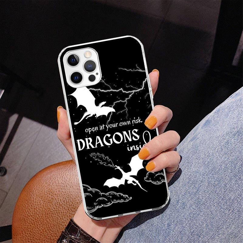Чехол для телефона F-Fourth W-Wing Dragon Для iPhone 13 12 Mini 11 Pro Max XS XR X SE 7 8 Plus 5S 5 6S 6 Подарок Печатная крышка Fundas