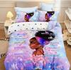 Постельное белье Цифровая печать Комплект из трех предметов Принт с мультяшной девочкой Пододеяльник Домашний текстиль Партия