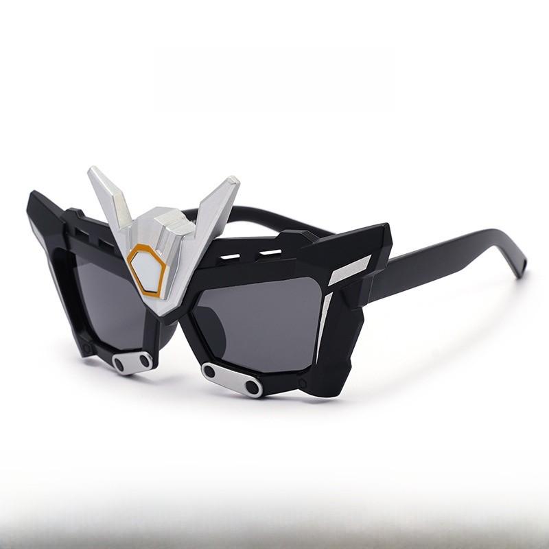 Childrens Cartoon Mecha Warrior Sunglasses With Polarized Uv400 Protection For Outdoor Play And Fashion
