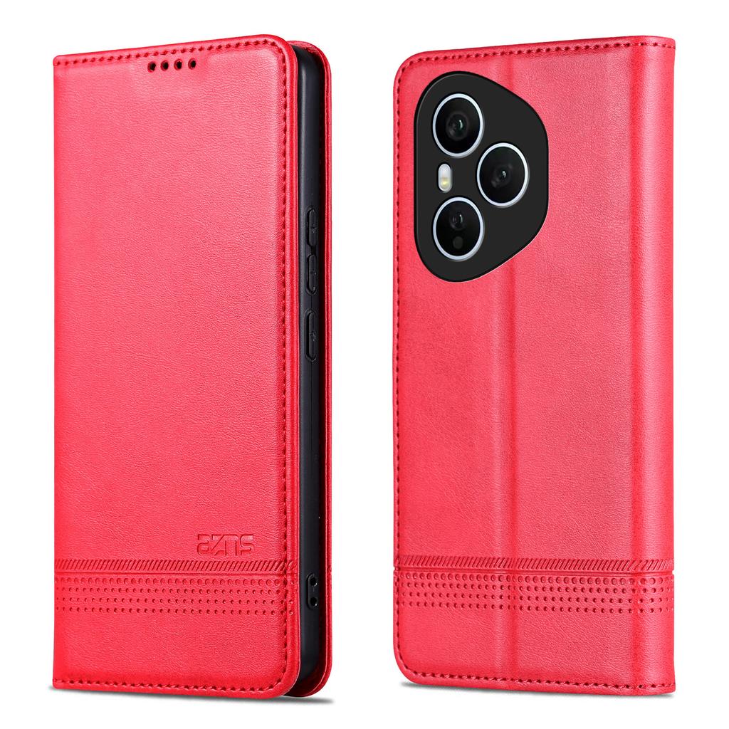 AZNS Для Honor 400 Pro 5G (Глобальный) Чехол-кошелек из воловьей кожи с текстурой из искусственной кожи для телефона