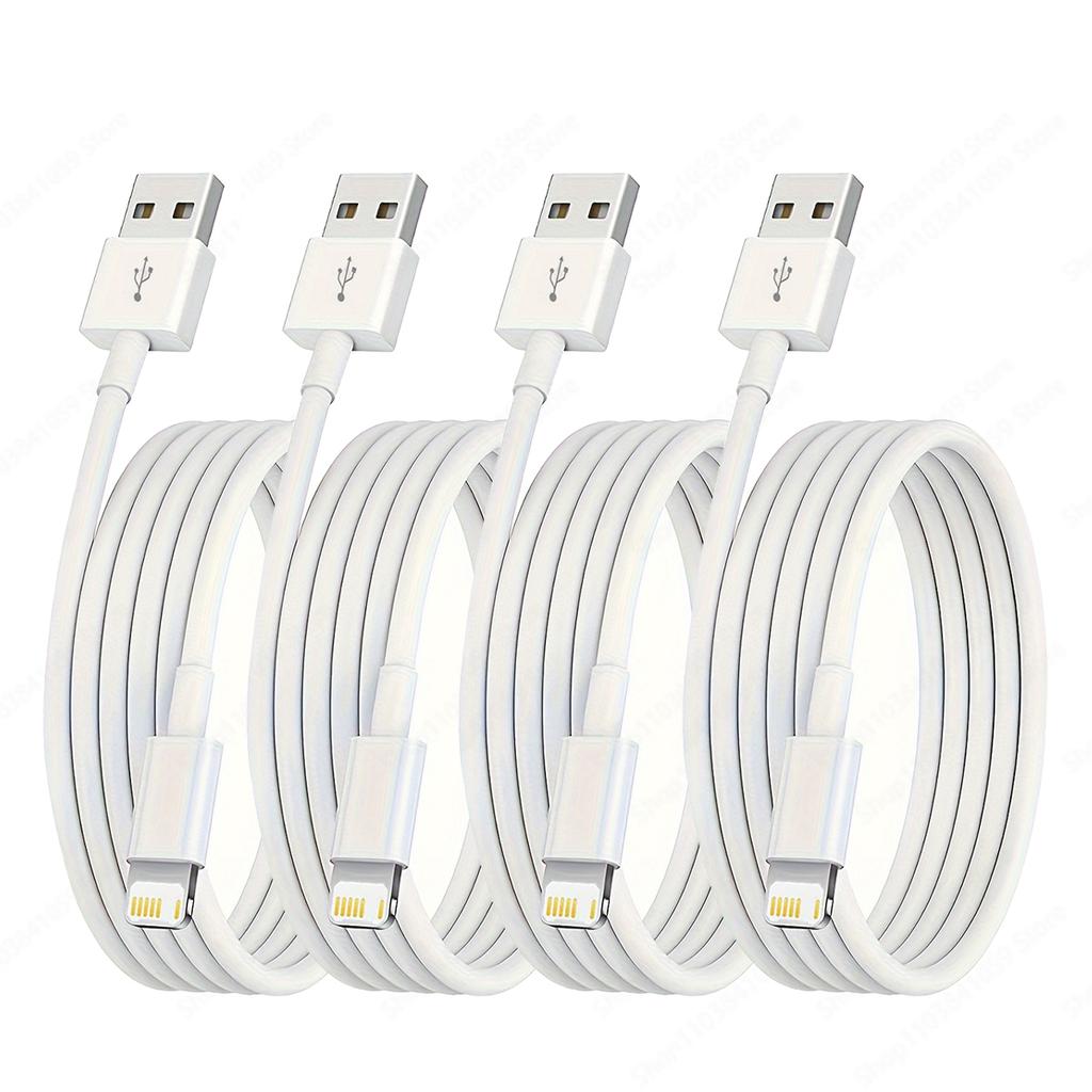 1-4Pcs 20W 3.3Ft/6.6Ft Fast Charging Cable For iPhone 14 13 12 11 Pro Max Plus XR Xs Phone Data Wire Cord Charger Accessories