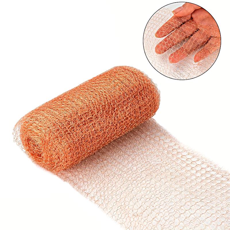 1 рулон сетки от грызунов для трещин в стенах, медная сетка, хозяйственная ткань, сделай сам, доступно несколько вариантов