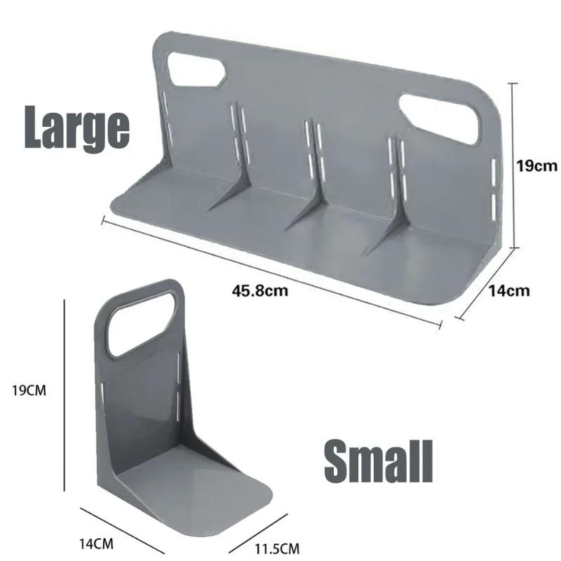 Автомобильный универсальный багажник для хранения вещей, фиксированный держатель для багажника, 2 размера, многофункциональный автомобильный пластиковый перегородка, сплошная перегородка, фиксированный держатель для багажника