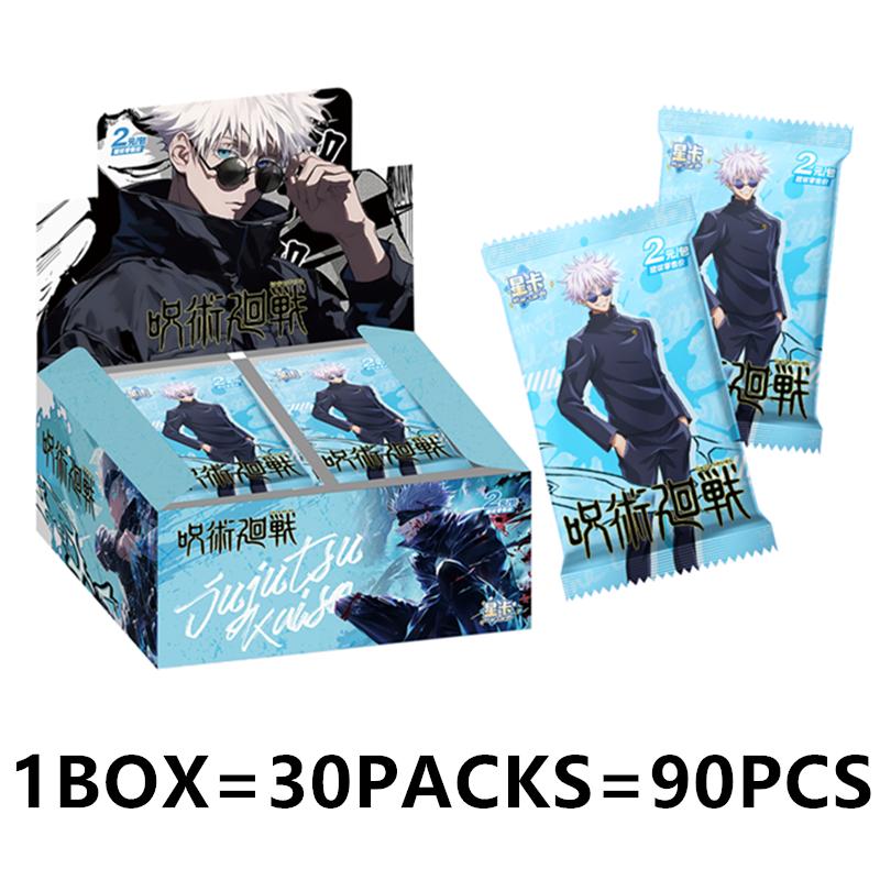 Jujutsu Kaisen Card Warlock Cards Gojo Satoru Fushiguro Megumi Itadori Yuji Cards Anime Peripheral Collection Cards Toy Gift