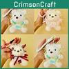 Bow Lace Cute Decoration Cartoon Plush Bear Doll Pendant Children Toy Gift For