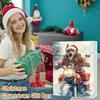 Christmas Funny Motorcycle Dog Advent Calendar 2025 24-Day Countdown with 2D Acrylic Pendant for Tree Wall Door Decor Dog Lovers Gifts
