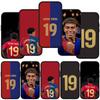 For iPhone 16 15 X XR Samsung Galaxy S24 S23 Plus Xiaomi Redmi Note 13 12 11 Pro Max 14 OPPO Huawei Cover Football Sports NO19 Soccer NO 19 Phone Case