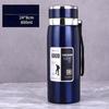 316 Stainless Steel Large Capacity Thermos Cup 800ml Vacuum Flasks Portable Stainless Steel Thermos Cup Water Bottle Travel Tea Mug Office Thermos Cup