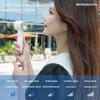 Новый мини ручной турбо-вентилятор с 5 скоростями и регулируемым ветром, USB-зарядкой, мощным ветром, вентилятор с функцией холодного компресса с портативным крючком