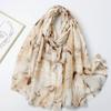 2024 Spring And Autumn Winter New Cotton And Hemp Long Thin Scarf Travel Versatile Sunscreen Warm Shawl For Women