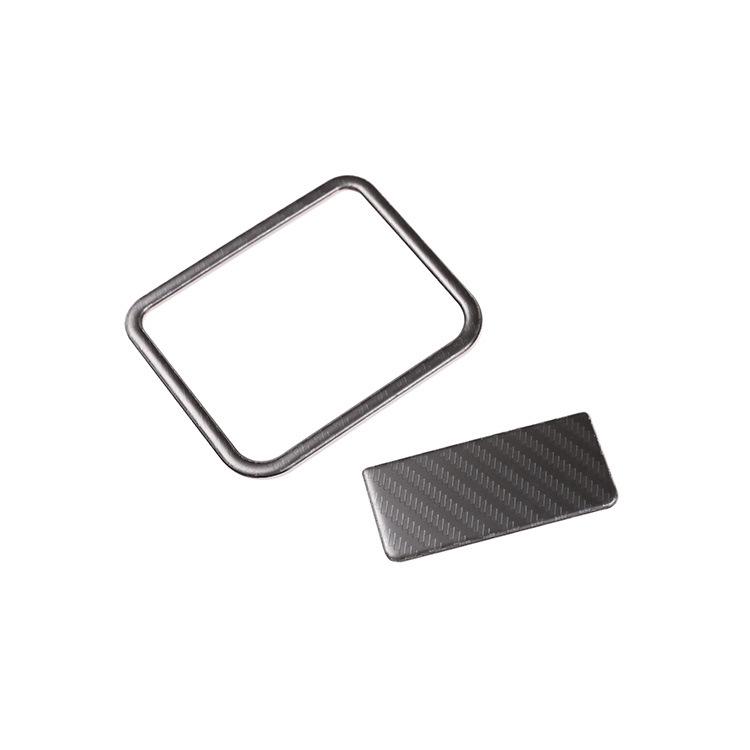 Нержавеющая сталь, украшение интерьера автомобиля, ящик для хранения перчаток, ручка, крышка для Toyota FJ Cruiser 2007-автомобиль