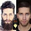 100%Natural Accelerate Facial Hair Grow Beard Essential Oil Hair and Beard Growth Oil Men Beard Grooming Products Skin Care