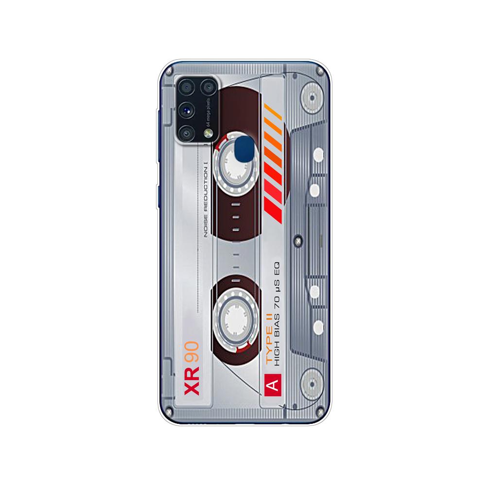 Чехол для Samsung M31, 6,4 дюйма, мягкий силиконовый чехол из ТПУ для Samsung Galaxy M31 M 31 SM-M315FZBVSER m315, задняя панель телефона, бампер, чехол