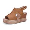 Мода 844Sandals Women Wedges Shoes High Heels Sandals Summer Women Shoes Chaussures Femme Platform Sandalia Feminina