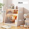 Kitchen Storage Rack Kitchen Acrylic Cup Storage Cabinet Desktop Storage Box Cup Shelf Tea Set Storage Rack Dustproof Cup Holder