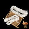 1M/Roll Oil Lamps Accessories DIY 3/4MM Durable Alcohol Round Kerosene Wick Cotton Burner