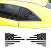 Накладка на заднее боковое стекло Декоративная накладка Наклейка с флагом США Для Chevrolet Camaro 2010-15