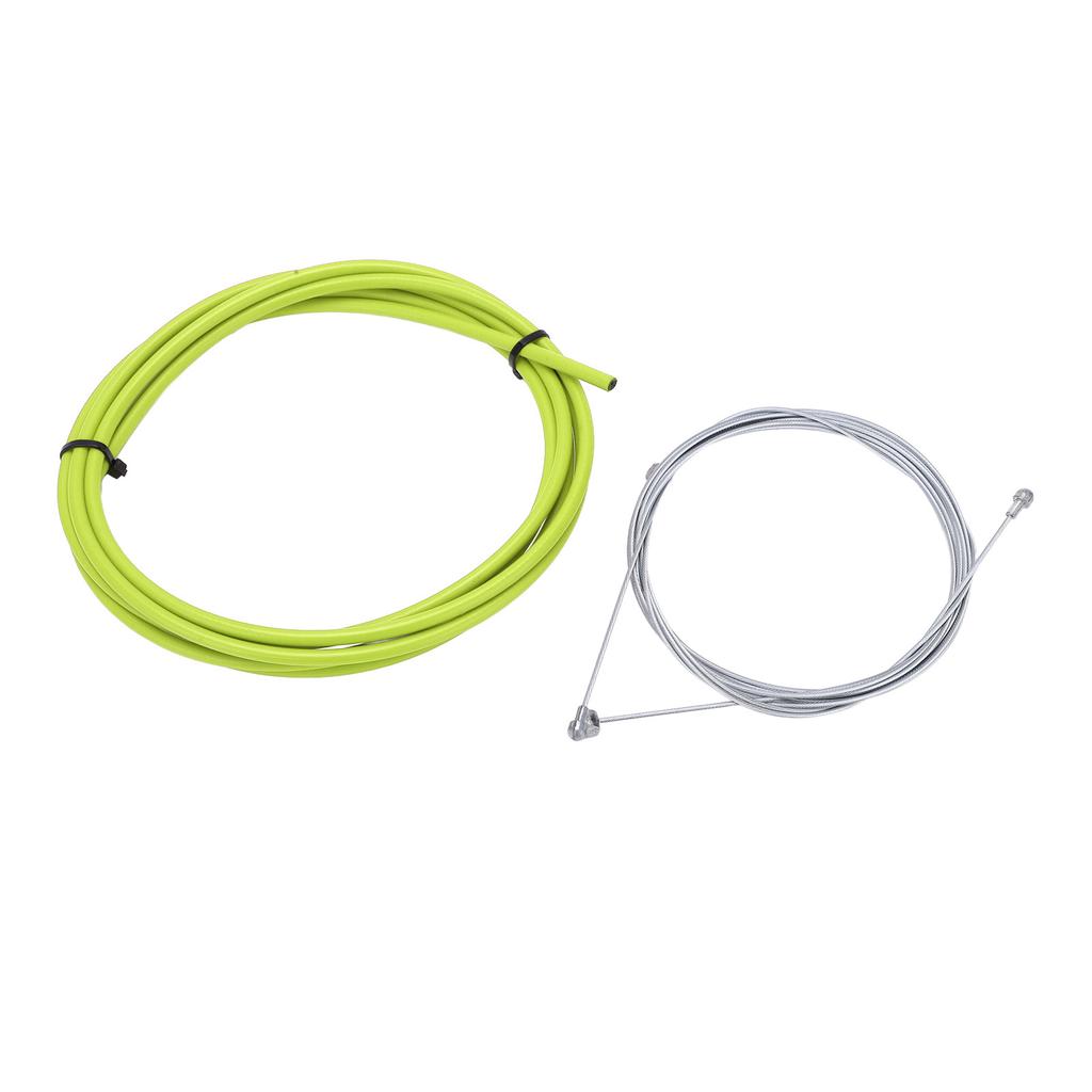 BOLANY Велосипедный тормозной тросик и рубашка Комплект Стабильный Прочный 5 мм Велосипедный тормозной тросик Зеленый