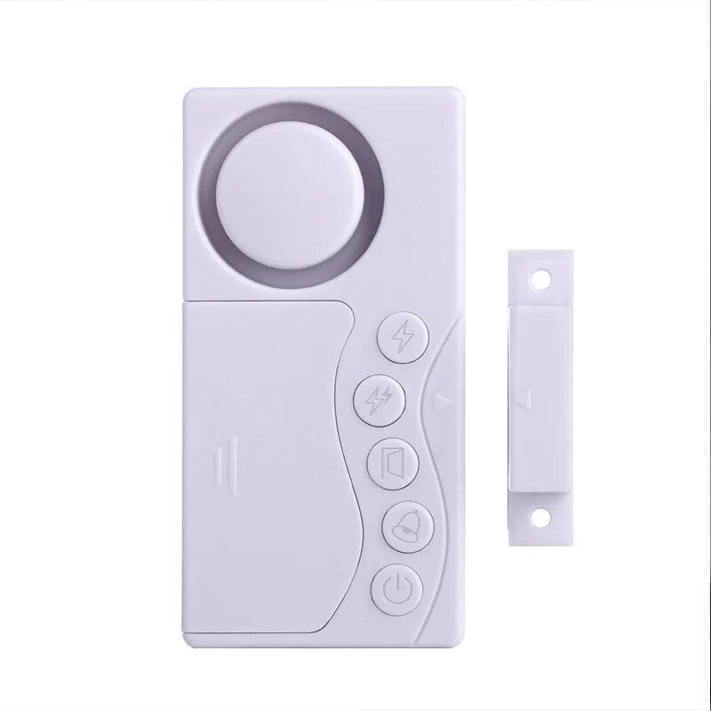 Wireless Door And Window Alarm 108dB Anti-theft System Smart Home Refrigerator Open Reminder Doorbell Door Magnetic Sensor Alarm