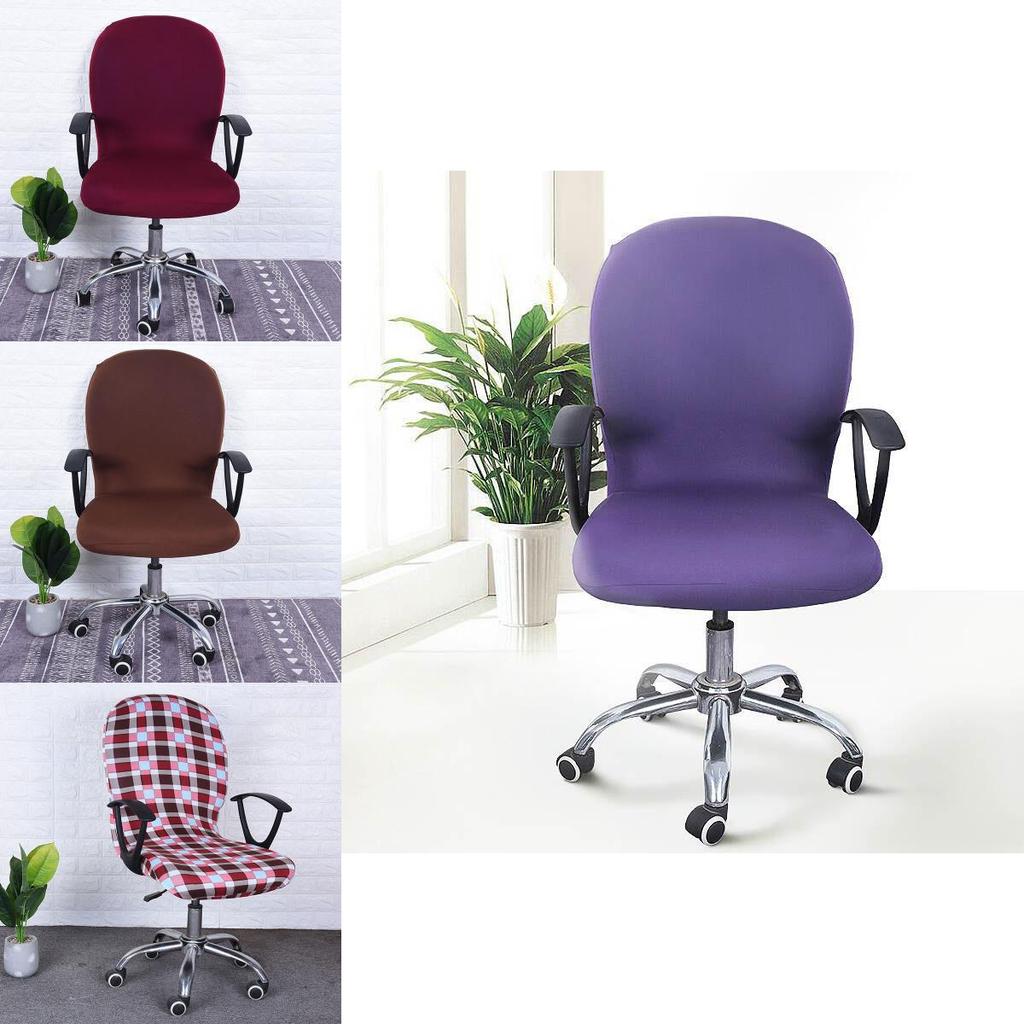 Durable And Easily Washable Spandex Office Chair Cover With Good Touch Feeling