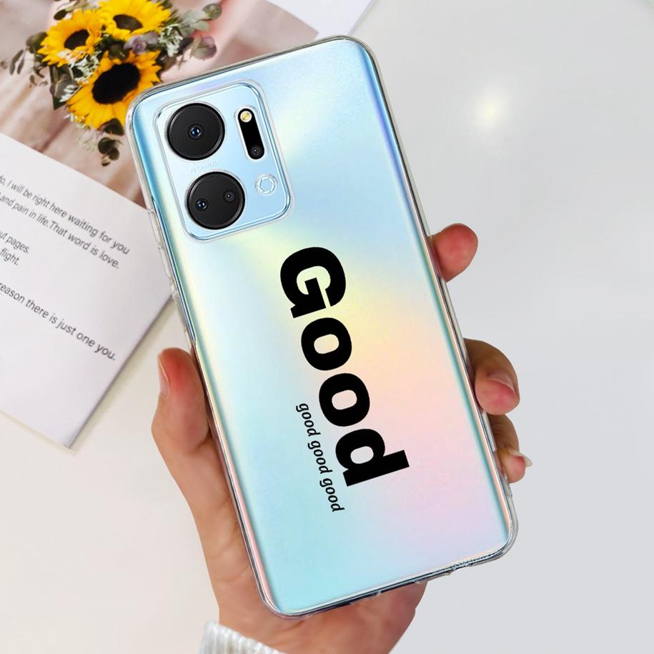 Чехол для Huawei Honor X7A Чехол для Honor X7A 2023 Силиконовый Мягкий ТПУ Чехол для телефона Для HonorX7A 4G RKY-LX2 RKY-LX3 Fundas 6,75 дюйма