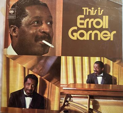 Виниловая пластинка ERROLL GARNER - This Is Erroll Garner S66244 CBS 1973 Германия Джаз Б/у